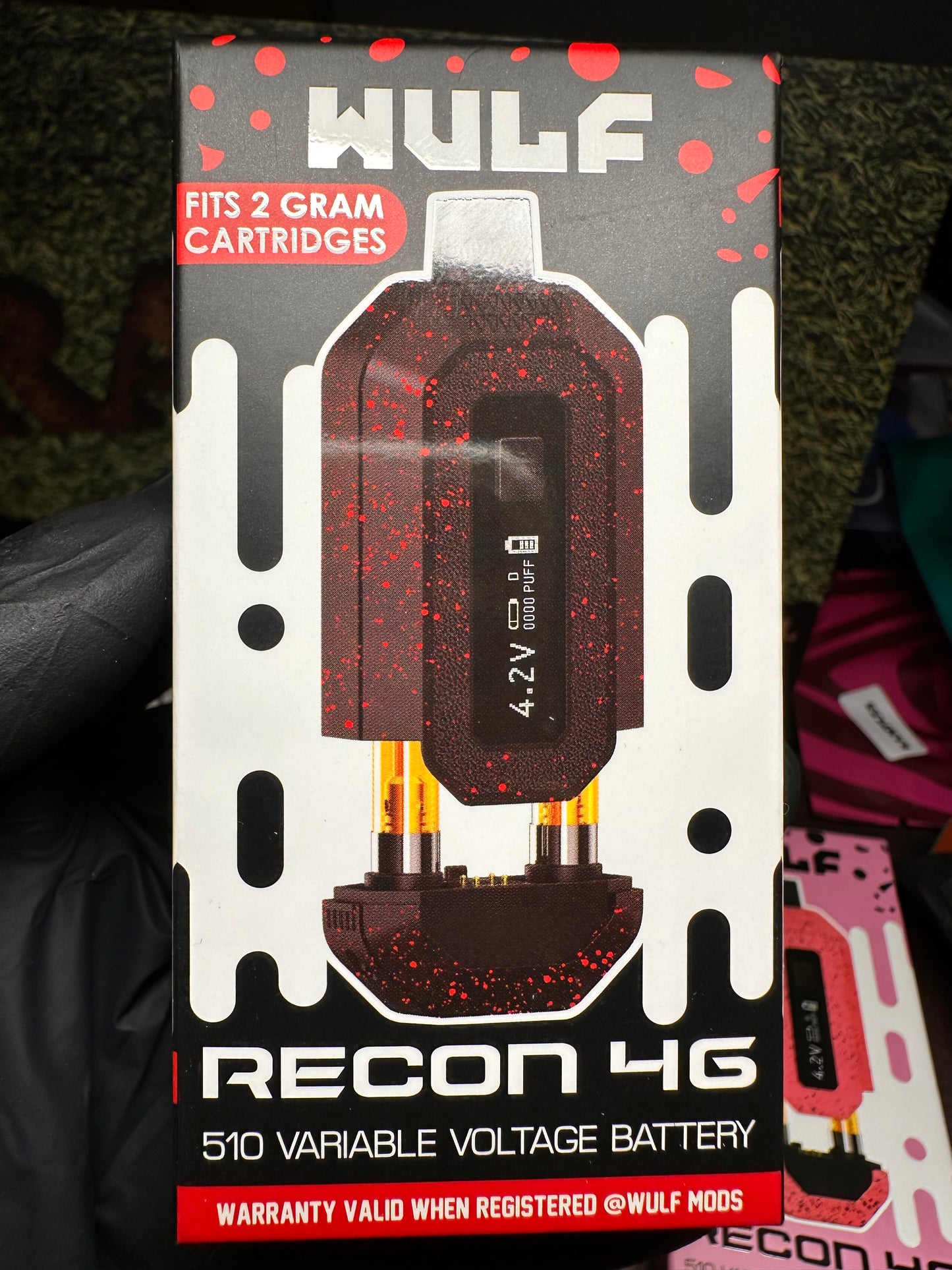 WULF recon 4g Bateria