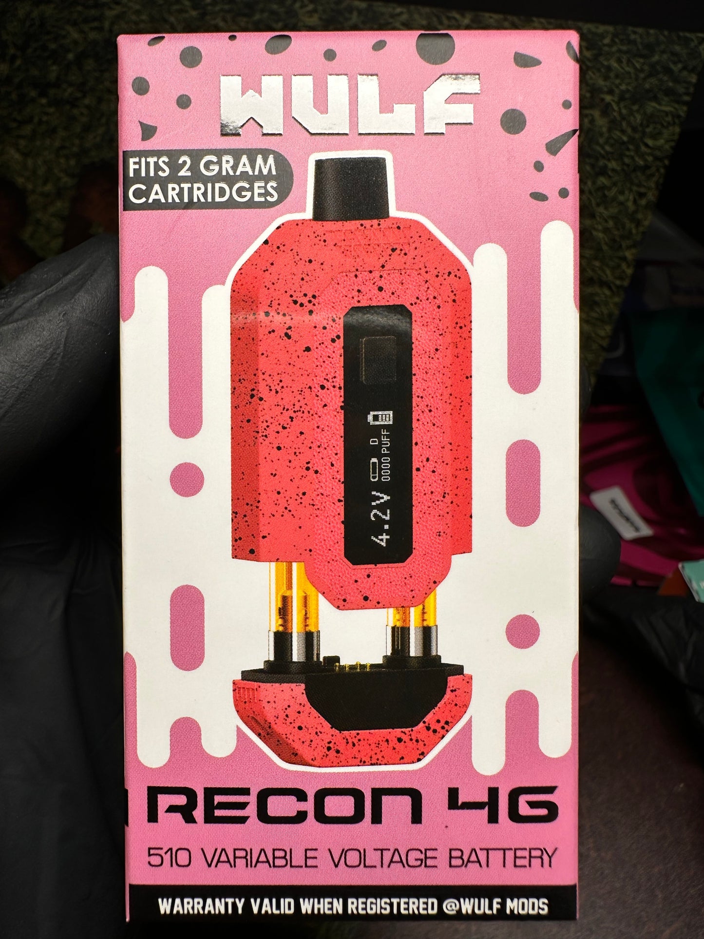 WULF recon 4g Bateria