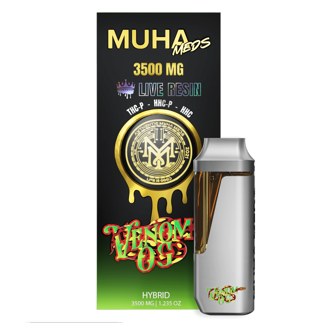 MuhaMeds Live Resin THCP HHCP HHC 3.5g vape