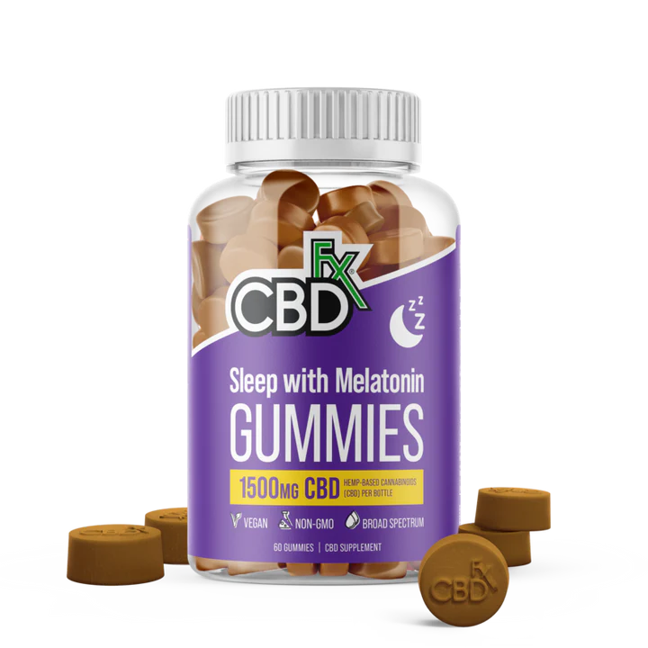 CBDFX Gomitas para dormir CBD+Melatonina 1500mg