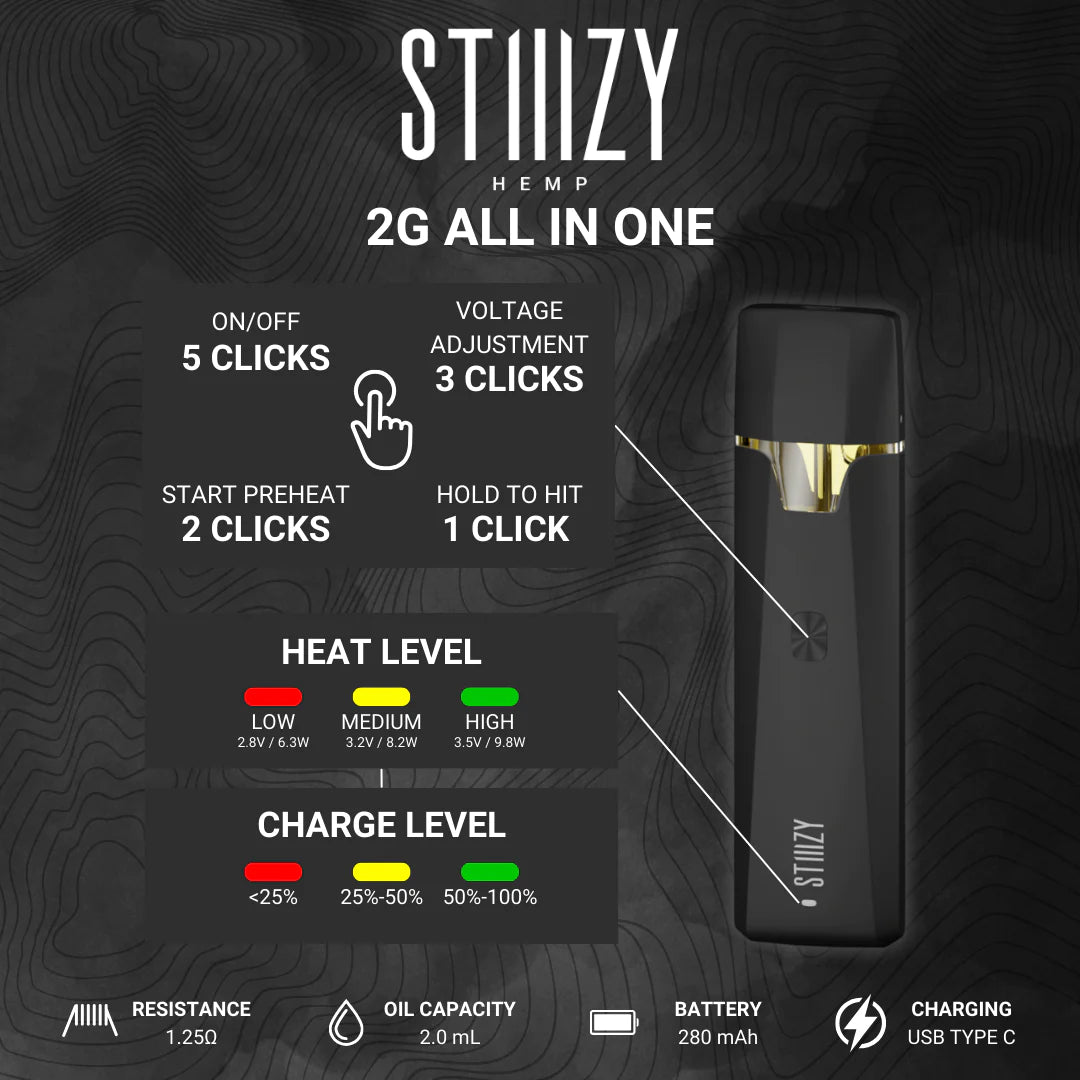 STIIIZY X BLEND Live Resin 2g Vape Pen