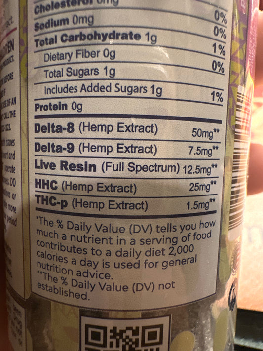 AGFN Super Blend D8 D9 HHC THCP