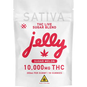 Jelly THC Live Sugar Blend Gummies 10,000mg