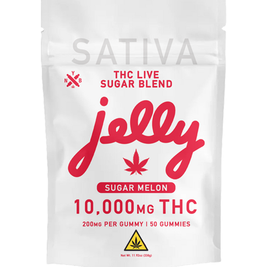 Jelly THC Live Sugar Blend Gummies 10,000mg