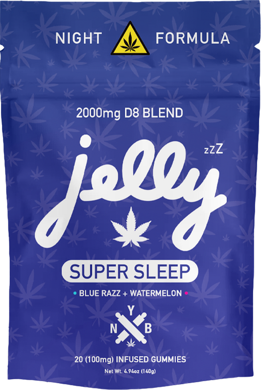 JELLY SUPER SLEEP D8 2000mg Gummies