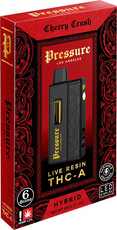 Pressure Live Resin THCA 6g Vape disposable