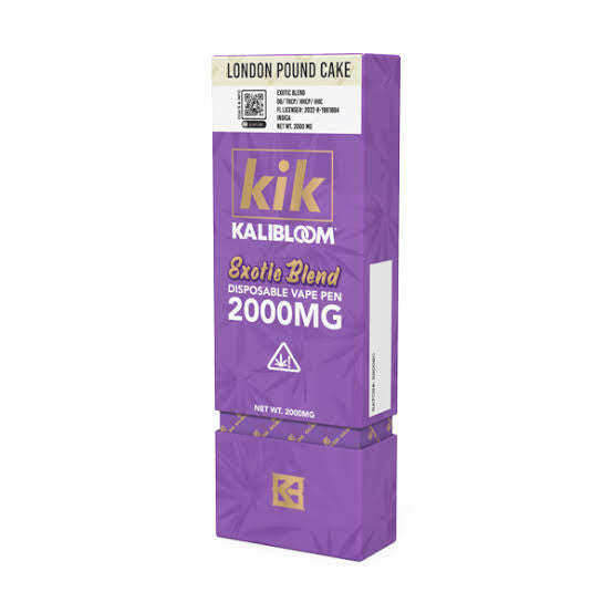 KIK Kalibloom Exotic Blend D8 THCP HHC HHCP 2g Vape Disposable