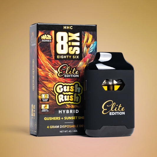 86 Gush Rush Elite Edition HHC 4G Disposable Vape