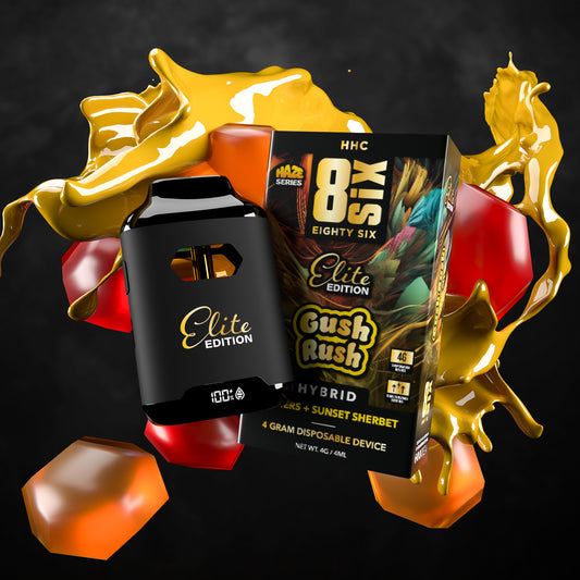 86 Gush Rush Elite Edition HHC 4G Disposable Vape