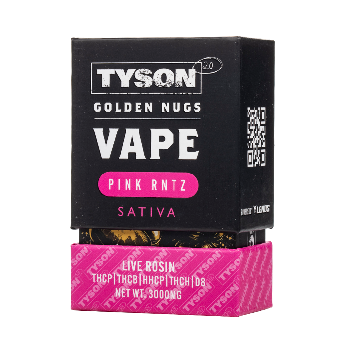 Tyson Golden Nugs THCP THCB HHCP 3g Vape