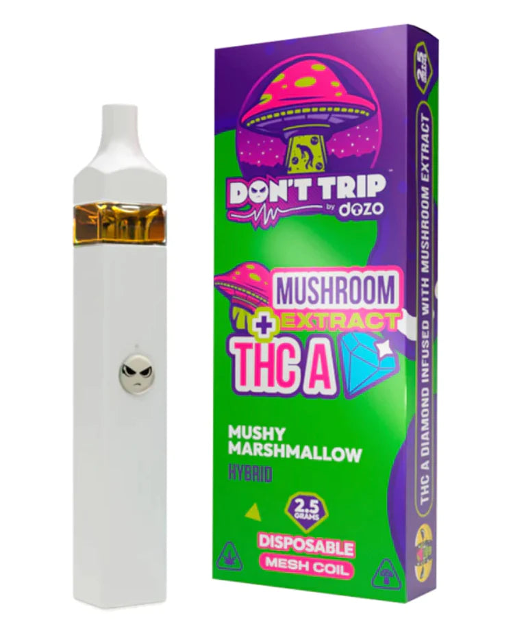 DOZO Don't Trip Mushroom Extract THCA Liquid Diamonds 2.5g Vape pen