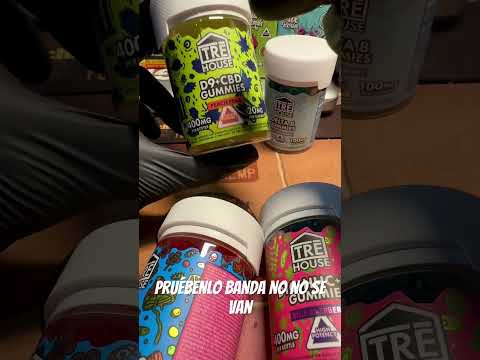 TRE House D9+CBD 20mg gummies