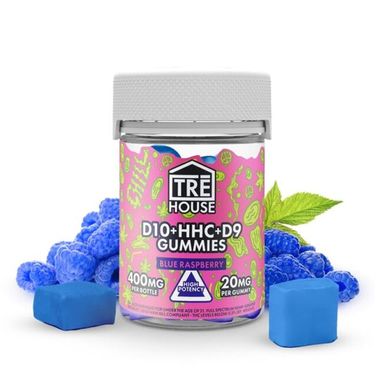 TRE House D9 HHC D10 20mg gummies