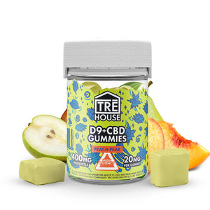 TRE House D9+CBD 20mg gummies